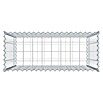 Gabiona Gabione (100 x 40 x 100 cm, Metall, Maschenbreite: 100 mm, Maschenhöhe: 100 mm) | BAUHAUS