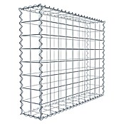 Gabiona Gabione (100 x 20 x 80 cm, Metall, Maschenbreite: 100 mm, Maschenhöhe: 100 mm) | BAUHAUS