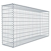 Gabiona Gabione (200 x 40 x 100 cm, Metall, Maschenbreite: 50 mm, Maschenhöhe: 100 mm) | BAUHAUS