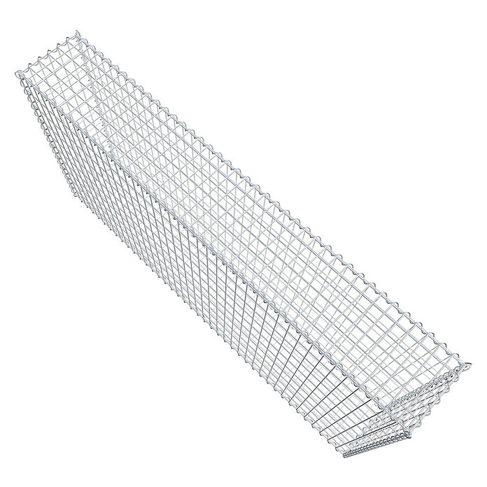 Gabiona Gabione (200 x 30 x 100 cm, Metall, Maschenbreite: 50 mm, Maschenhöhe: 100 mm) | BAUHAUS