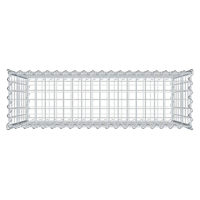 Gabiona Gabione (100 x 30 x 80 cm, Metall, Maschenbreite: 50 mm, Maschenhöhe: 100 mm) | BAUHAUS