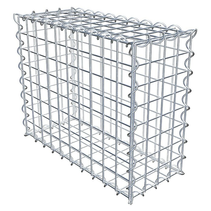 Gabiona Gabione (50 x 20 x 40 cm, Metall, Maschenbreite: 50 mm, Maschenhöhe: 50 mm) | BAUHAUS