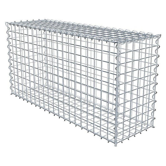 Gabiona Gabione (100 x 30 x 50 cm, Metall, Maschenbreite: 50 mm, Maschenhöhe: 50 mm) | BAUHAUS