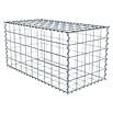 Gabiona Gabione (100 x 50 x 50 cm, Metall, Maschenbreite: 100 mm, Maschenhöhe: 100 mm) | BAUHAUS