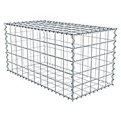 Gabiona Gabione (100 x 50 x 50 cm, Metall, Maschenbreite: 100 mm, Maschenhöhe: 100 mm) | BAUHAUS