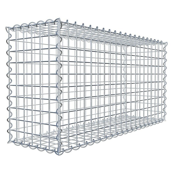 Gabiona Gabione (100 x 30 x 50 cm, Metall, Maschenbreite: 50 mm, Maschenhöhe: 50 mm) | BAUHAUS