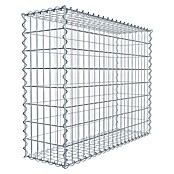 Gabiona Gabione (100 x 30 x 80 cm, Metall, Maschenbreite: 50 mm, Maschenhöhe: 100 mm) | BAUHAUS