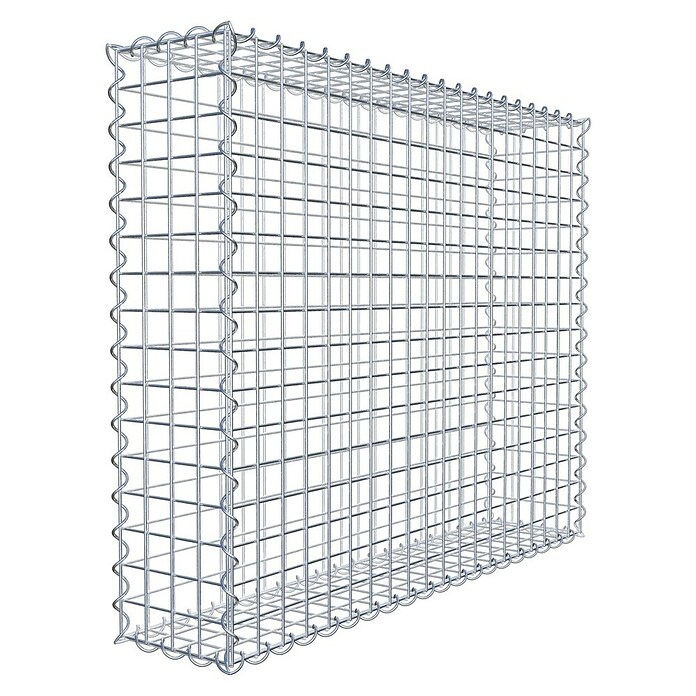 Gabiona Gabione (100 x 20 x 80 cm, Metall, Maschenbreite: 50 mm, Maschenhöhe: 50 mm) | BAUHAUS