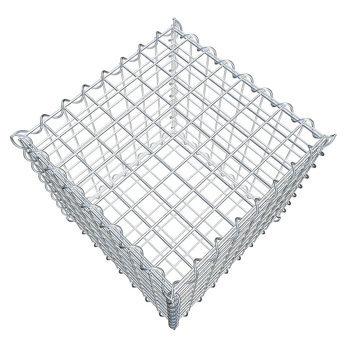 Gabiona Gabione (40 x 40 x 40 cm, Metall, Maschenbreite: 50 mm, Maschenhöhe: 50 mm) | BAUHAUS