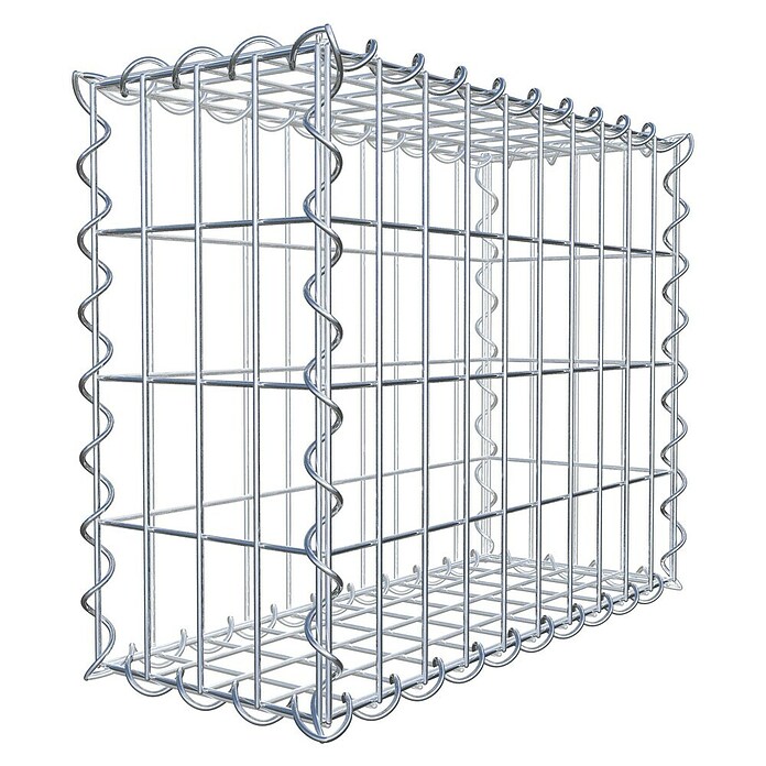 Gabiona Gabione (50 x 20 x 40 cm, Metall, Maschenbreite: 50 mm, Maschenhöhe: 100 mm) | BAUHAUS
