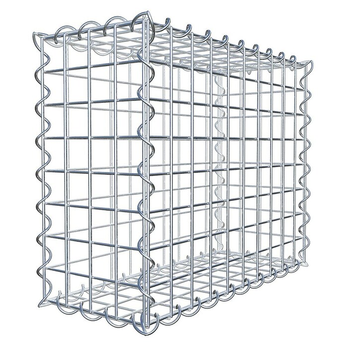 Gabiona Gabione (50 x 20 x 40 cm, Metall, Maschenbreite: 50 mm, Maschenhöhe: 50 mm) | BAUHAUS