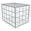 Gabiona Gabione (50 x 40 x 40 cm, Metall, Maschenbreite: 100 mm, Maschenhöhe: 100 mm) | BAUHAUS