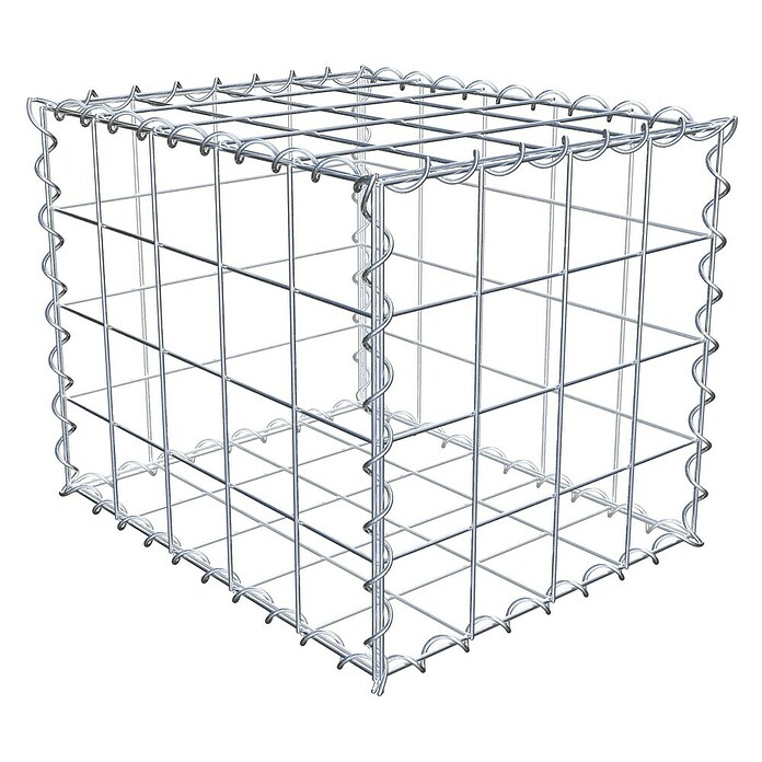 Gabiona Gabione (50 x 40 x 40 cm, Metall, Maschenbreite: 100 mm, Maschenhöhe: 100 mm) | BAUHAUS