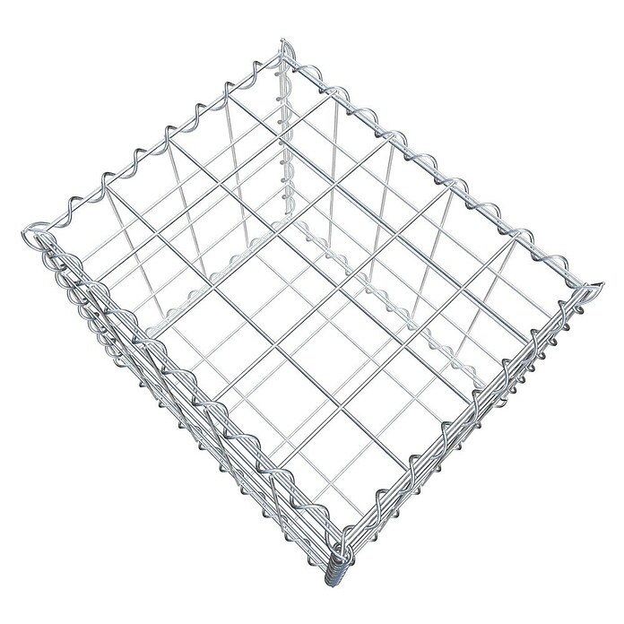 Gabiona Gabione (50 x 40 x 40 cm, Metall, Maschenbreite: 100 mm, Maschenhöhe: 100 mm) | BAUHAUS