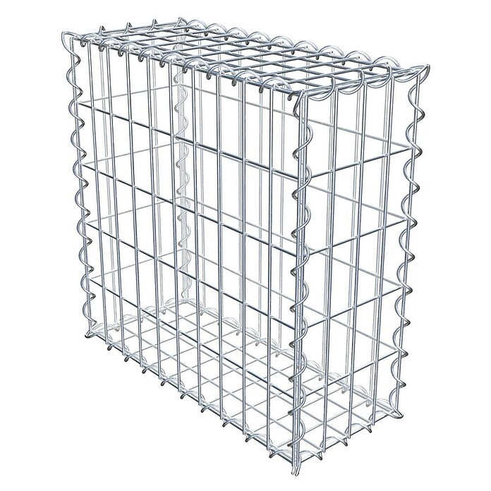 Gabiona Gabione (50 x 20 x 50 cm, Metall, Maschenbreite: 50 mm, Maschenhöhe: 100 mm) | BAUHAUS