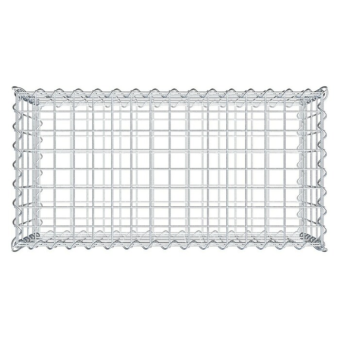 Gabiona Gabione (80 x 40 x 40 cm, Metall, Maschenbreite: 50 mm, Maschenhöhe: 100 mm) | BAUHAUS