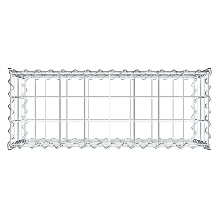 Gabiona Gabione (80 x 30 x 40 cm, Metall, Maschenbreite: 100 mm, Maschenhöhe: 100 mm) | BAUHAUS