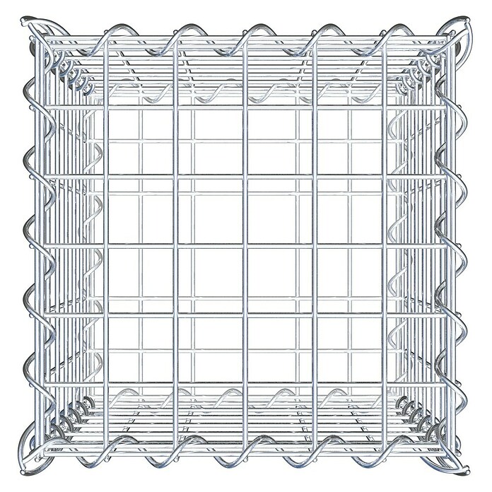 Gabiona Gabione (30 x 30 x 30 cm, Metall, Maschenbreite: 50 mm, Maschenhöhe: 50 mm) | BAUHAUS