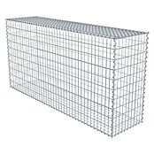 Gabiona Gabione (200 x 50 x 100 cm, Metall, Maschenbreite: 50 mm, Maschenhöhe: 100 mm) | BAUHAUS