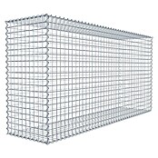 Gabiona Gabione (200 x 50 x 100 cm, Metall, Maschenbreite: 50 mm, Maschenhöhe: 50 mm) | BAUHAUS