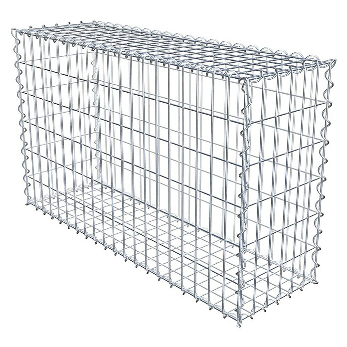 Gabiona Gabione (100 x 30 x 60 cm, Metall, Maschenbreite: 50 mm, Maschenhöhe: 100 mm) | BAUHAUS