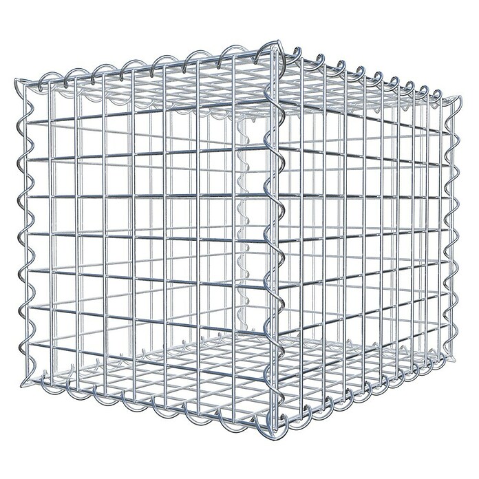 Gabiona Gabione (50 x 40 x 40 cm, Metall, Maschenbreite: 50 mm, Maschenhöhe: 50 mm) | BAUHAUS