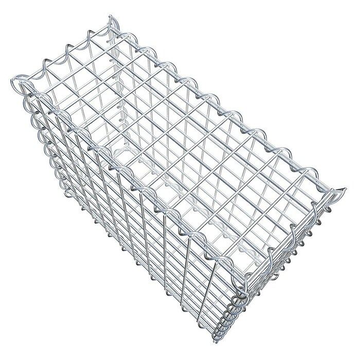 Gabiona Gabione (50 x 20 x 40 cm, Metall, Maschenbreite: 50 mm, Maschenhöhe: 50 mm) | BAUHAUS