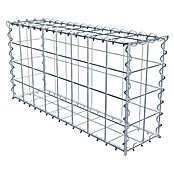 Gabiona Gabione (80 x 20 x 40 cm, Metall, Maschenbreite: 100 mm, Maschenhöhe: 100 mm) | BAUHAUS