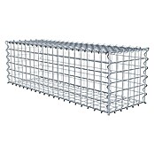 Gabiona Gabione (100 x 30 x 30 cm, Metall, Maschenbreite: 50 mm, Maschenhöhe: 50 mm) | BAUHAUS