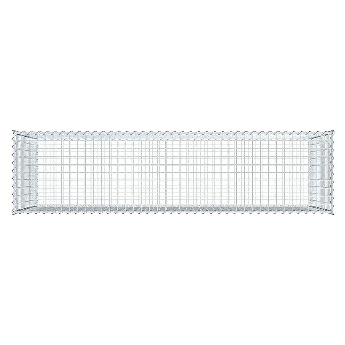 Gabiona Gabione (200 x 50 x 100 cm, Metall, Maschenbreite: 50 mm, Maschenhöhe: 50 mm) | BAUHAUS
