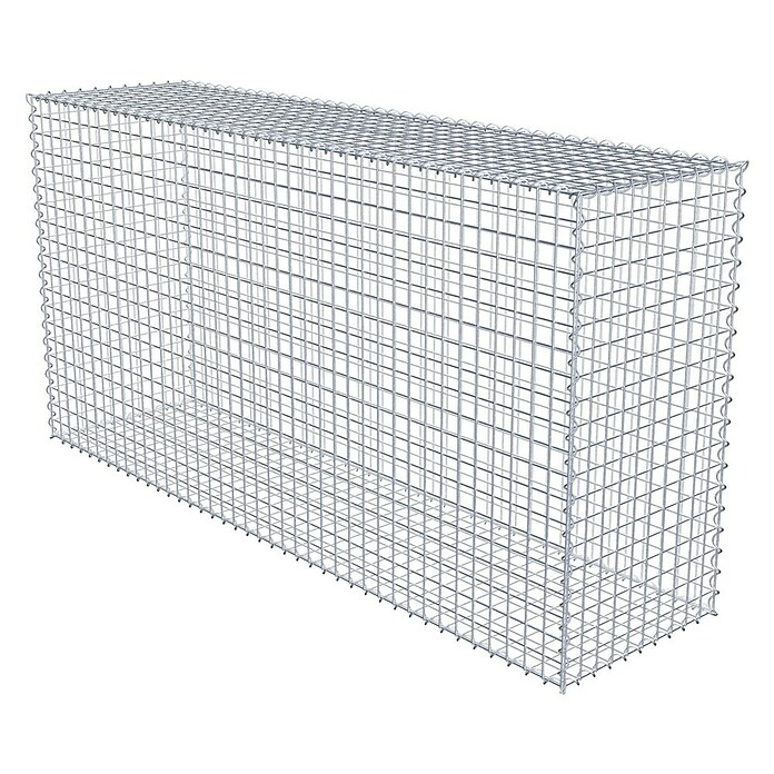 Gabiona Gabione (200 x 50 x 100 cm, Metall, Maschenbreite: 50 mm, Maschenhöhe: 50 mm) | BAUHAUS