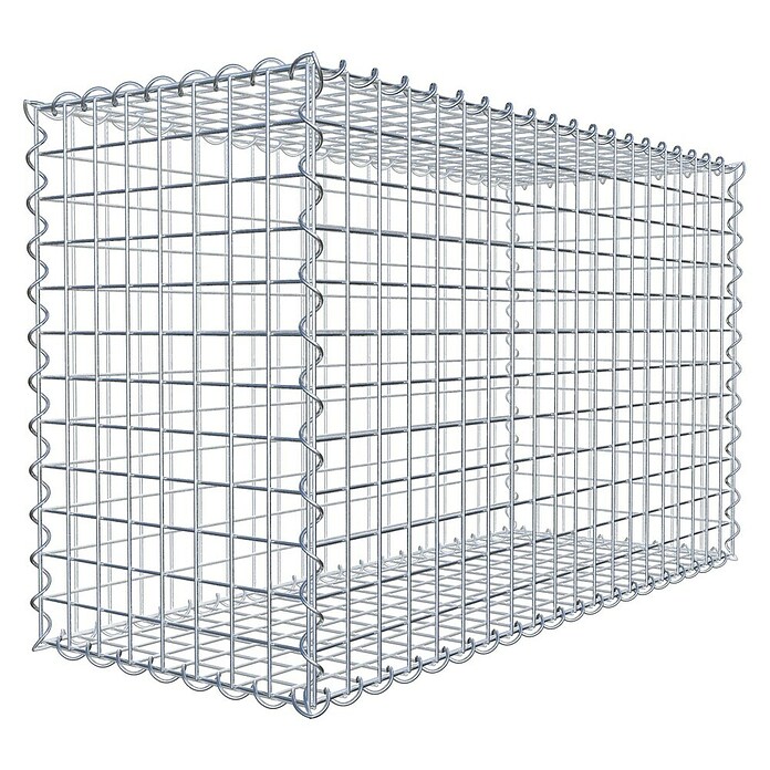 Gabiona Gabione (100 x 40 x 60 cm, Metall, Maschenbreite: 50 mm, Maschenhöhe: 50 mm) | BAUHAUS
