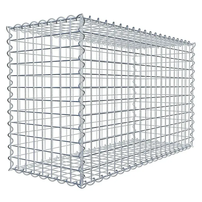 Gabiona Gabione100 x 40 x 60 cm, Metall, Maschenbreite: 50 mm, Maschenhöhe: 50 mm