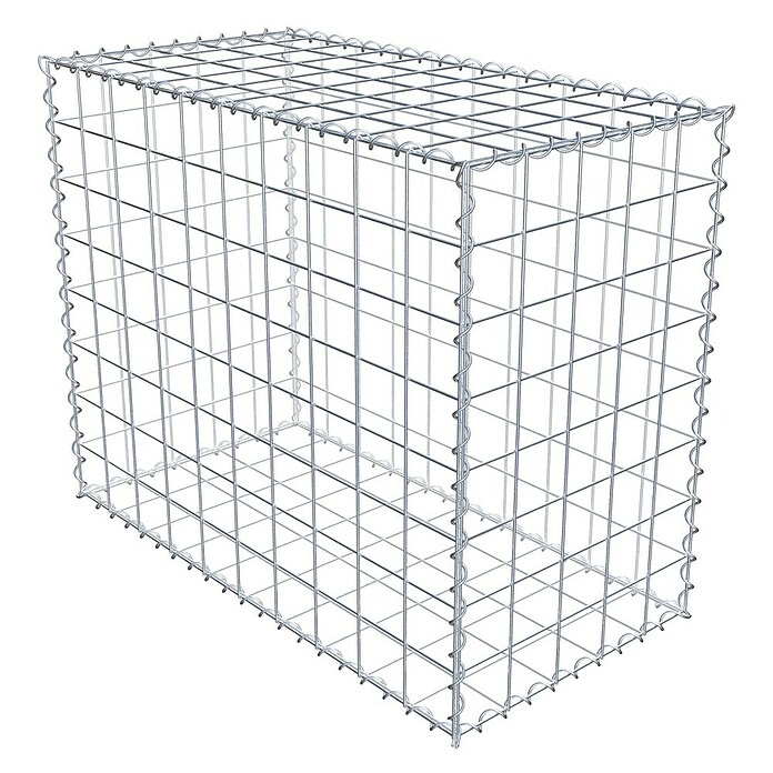 Gabiona Gabione (100 x 50 x 80 cm, Metall, Maschenbreite: 100 mm, Maschenhöhe: 100 mm) | BAUHAUS