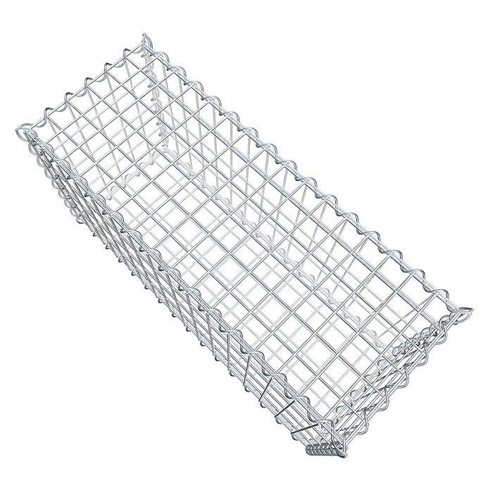 Gabiona Gabione (80 x 30 x 40 cm, Metall, Maschenbreite: 50 mm, Maschenhöhe: 100 mm) | BAUHAUS