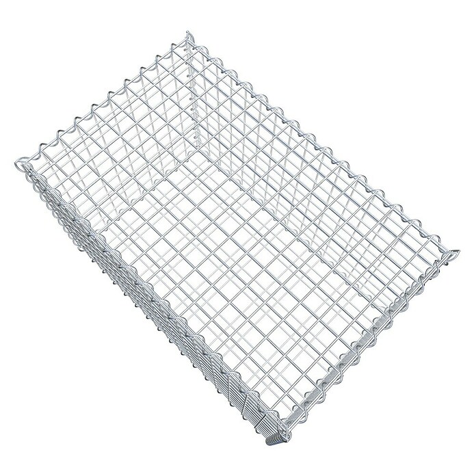 Gabiona Gabione (80 x 50 x 50 cm, Metall, Maschenbreite: 50 mm, Maschenhöhe: 50 mm) | BAUHAUS