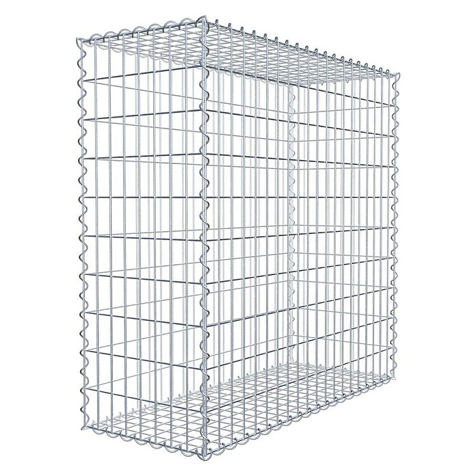 Gabiona Gabione (100 x 40 x 100 cm, Metall, Maschenbreite: 50 mm, Maschenhöhe: 100 mm) | BAUHAUS
