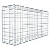 Gabiona Gabione (200 x 50 x 100 cm, Metall, Maschenbreite: 100 mm, Maschenhöhe: 100 mm) | BAUHAUS
