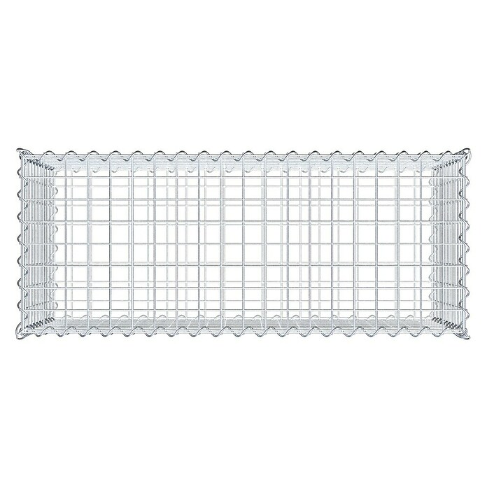 Gabiona Gabione (100 x 40 x 50 cm, Metall, Maschenbreite: 50 mm, Maschenhöhe: 50 mm) | BAUHAUS