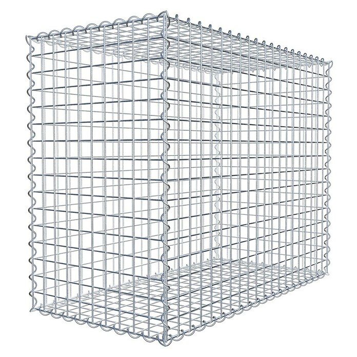 Gabiona Gabione (100 x 50 x 80 cm, Metall, Maschenbreite: 50 mm, Maschenhöhe: 50 mm) | BAUHAUS