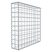 Gabiona Gabione (100 x 20 x 100 cm, Metall, Maschenbreite: 100 mm, Maschenhöhe: 100 mm) | BAUHAUS