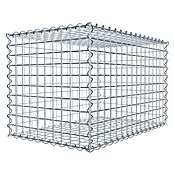 Gabiona Gabione (80 x 50 x 50 cm, Metall, Maschenbreite: 50 mm, Maschenhöhe: 50 mm) | BAUHAUS