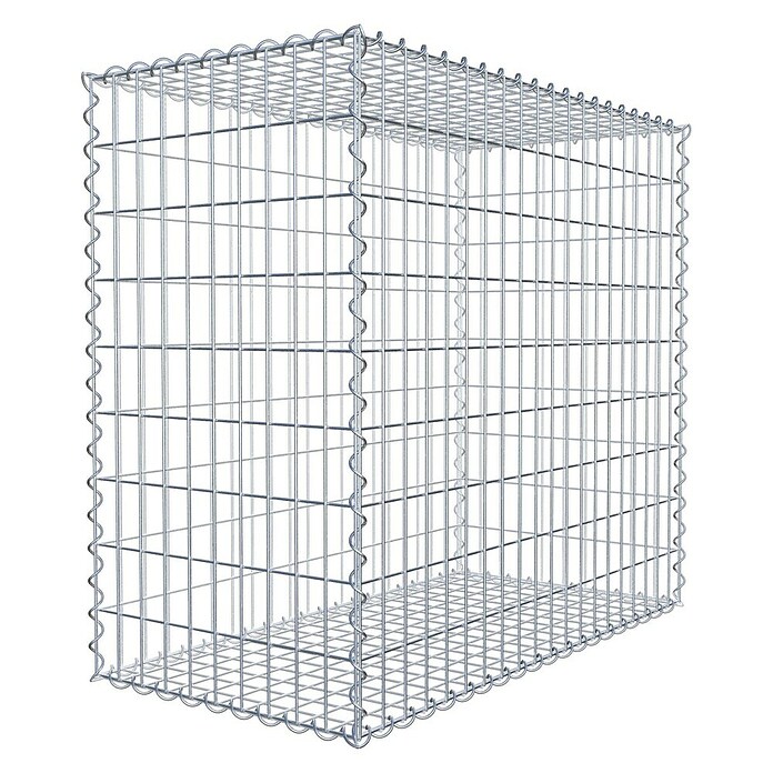 Gabiona Gabione (100 x 50 x 90 cm, Metall, Maschenbreite: 50 mm, Maschenhöhe: 100 mm) | BAUHAUS