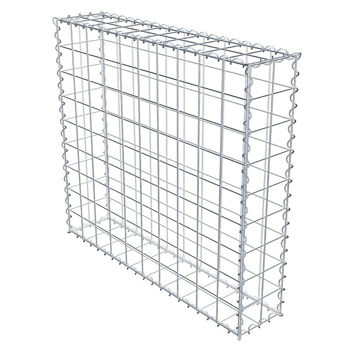 Gabiona Gabione (100 x 20 x 90 cm, Metall, Maschenbreite: 100 mm, Maschenhöhe: 100 mm) | BAUHAUS