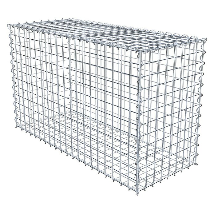 Gabiona Gabione (100 x 40 x 60 cm, Metall, Maschenbreite: 50 mm, Maschenhöhe: 50 mm) | BAUHAUS