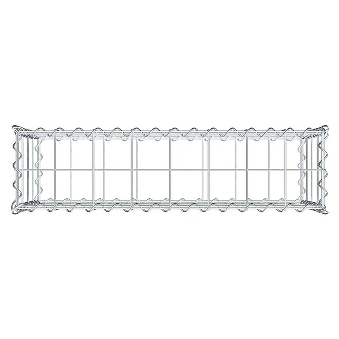 Gabiona Gabione (80 x 20 x 40 cm, Metall, Maschenbreite: 100 mm, Maschenhöhe: 100 mm) | BAUHAUS