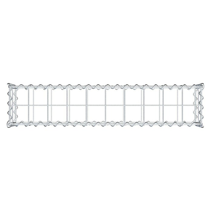 Gabiona Gabione (100 x 20 x 20 cm, Metall, Maschenbreite: 100 mm, Maschenhöhe: 100 mm) | BAUHAUS