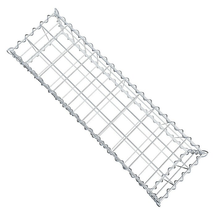 Gabiona Gabione (100 x 30 x 20 cm, Metall, Maschenbreite: 100 mm, Maschenhöhe: 100 mm) | BAUHAUS