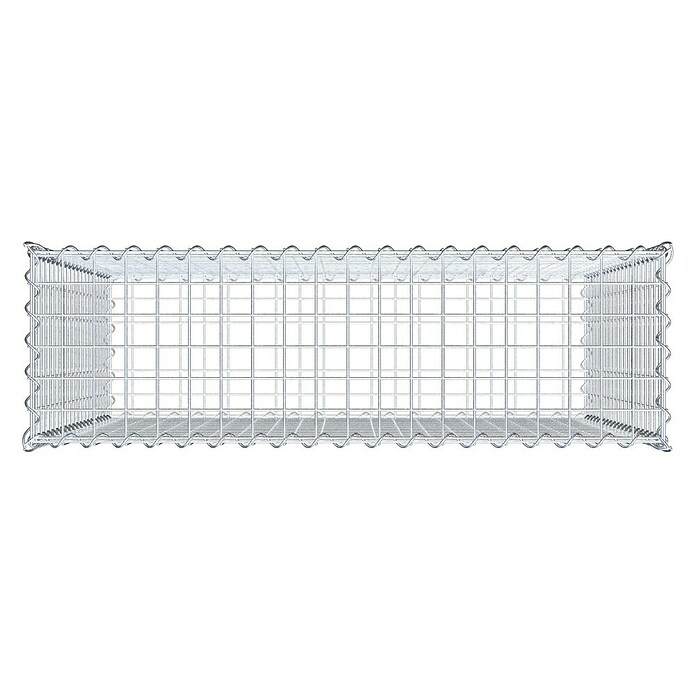 Gabiona Gabione (100 x 30 x 100 cm, Metall, Maschenbreite: 50 mm, Maschenhöhe: 50 mm) | BAUHAUS