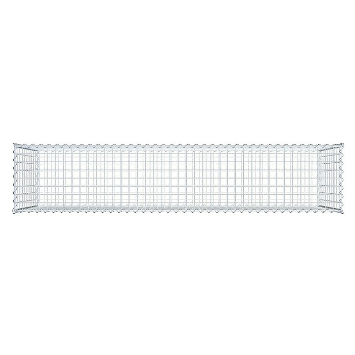 Gabiona Gabione (200 x 40 x 100 cm, Metall, Maschenbreite: 50 mm, Maschenhöhe: 100 mm) | BAUHAUS